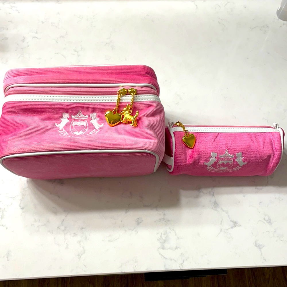 Juicy couture makeup carry case with insert